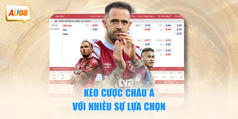 Kèo Bong88 - Sân Chơi Hấp Dẫn Với Đa Dạng Thể Loại Hot Hit 4 Kèo cược châu Á với nhiều sự lựa chọn